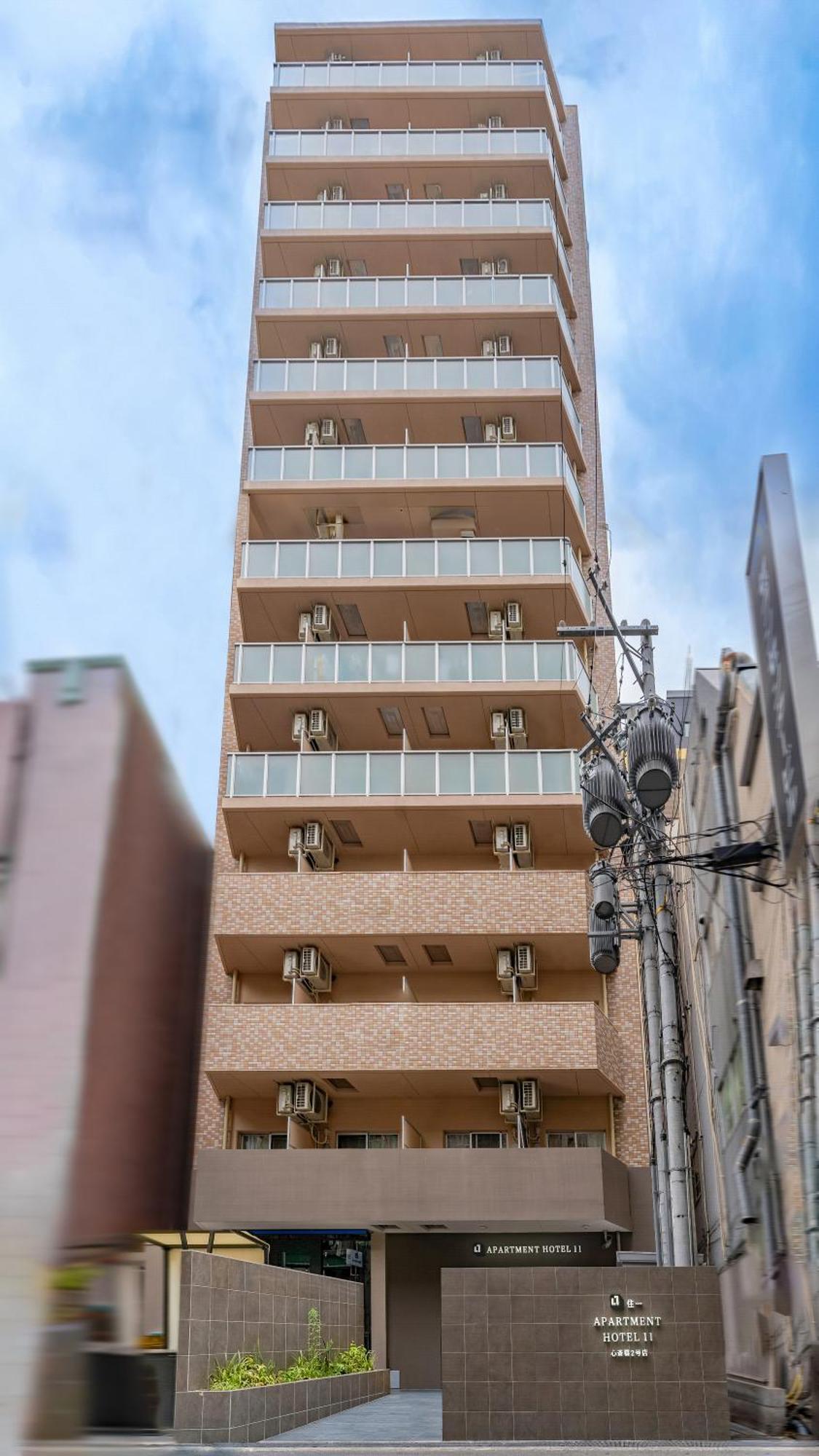 Apartment Hotel 11 Shinsaibashi 2 โอซาก้า ภายนอก รูปภาพ